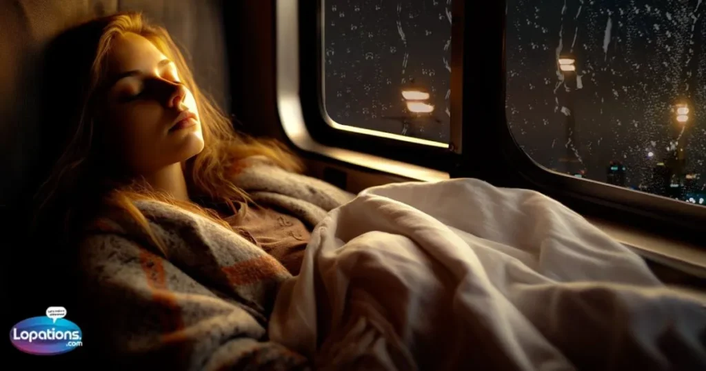 Sleeping on a Train Captions