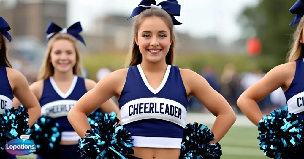 cheerleader caption