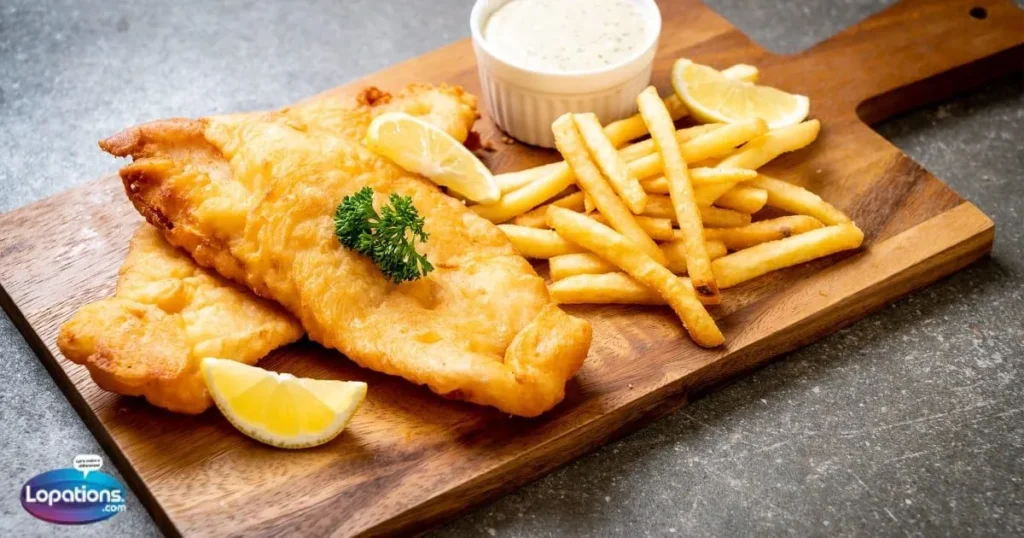Chips and Fish One Liner