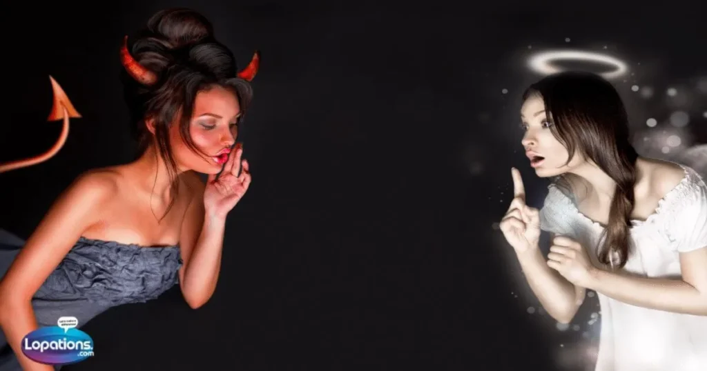 Cool Angel And Devil Captions For Instagram