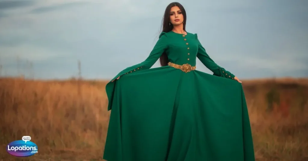 Dark Green Outfit Captions