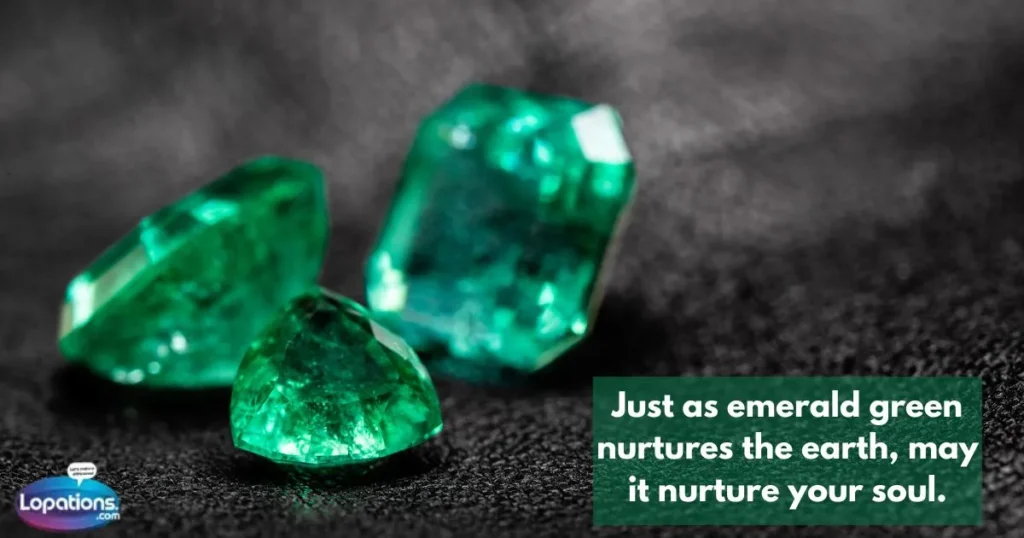 Emerald Green Quotes