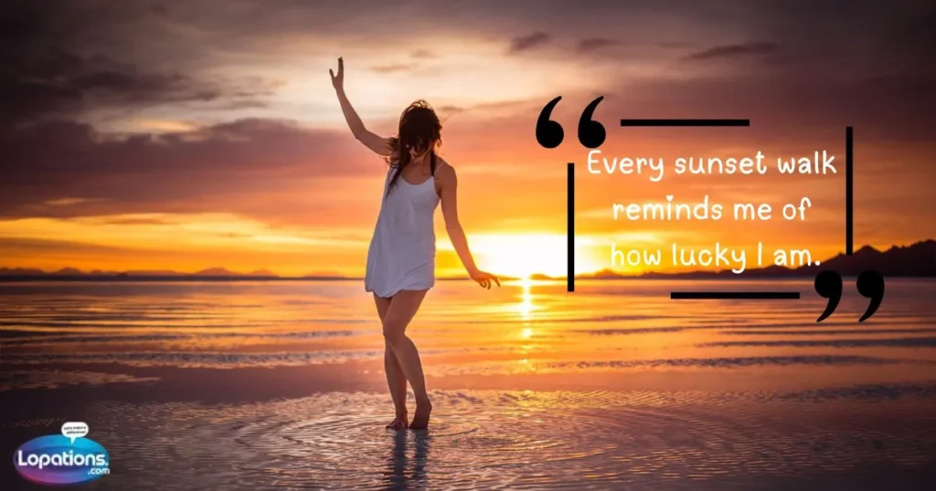 Evening Walk With Love Quotes
