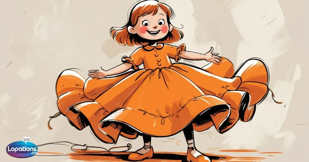 Funny Orange Outfit Captions