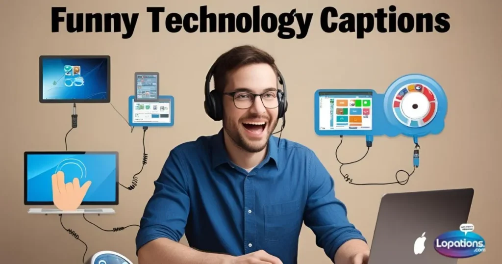 Funny Technology Captions For Instagram