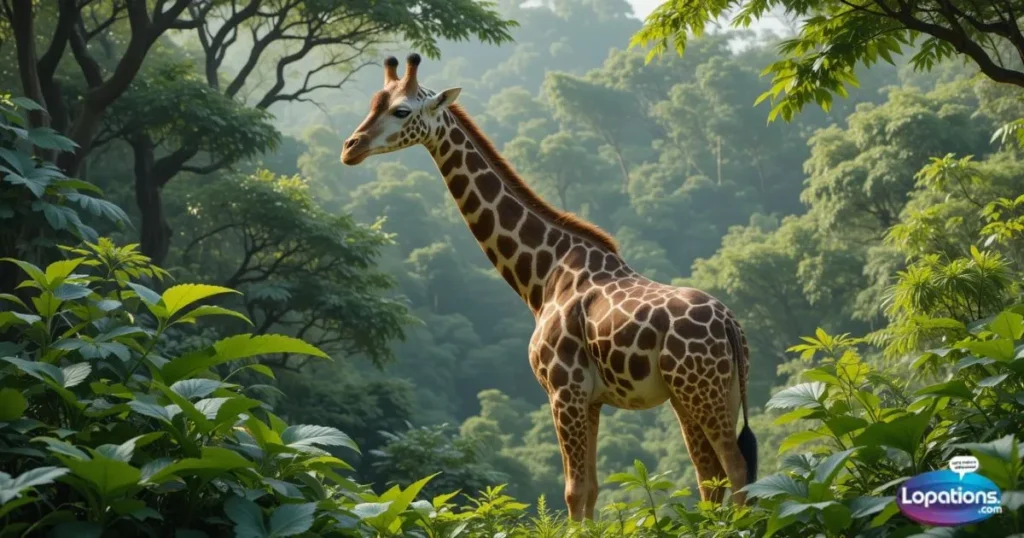 Giraffe Captions in English
