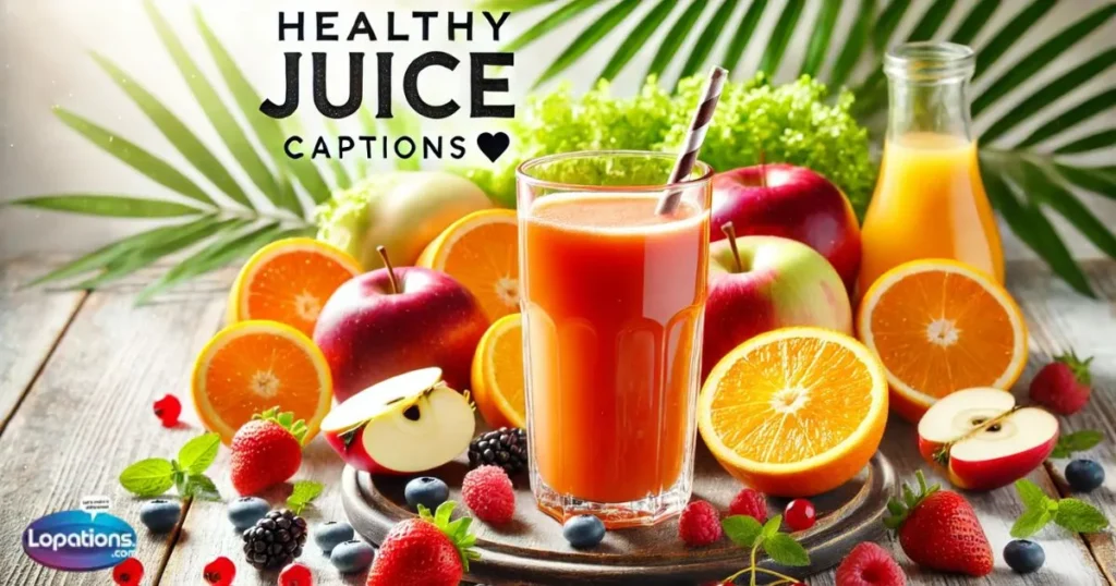 Healthy Juice Captions 