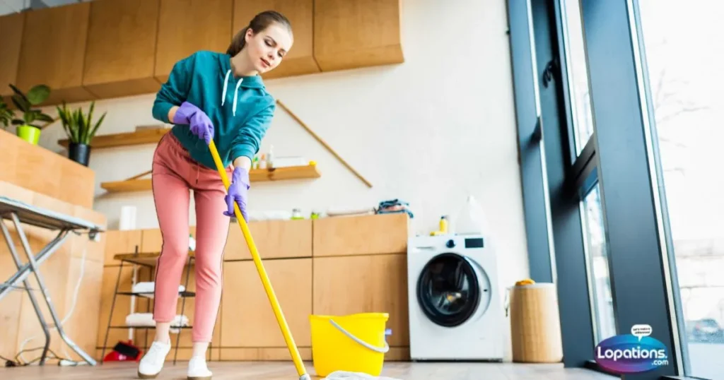 House cleaning captions