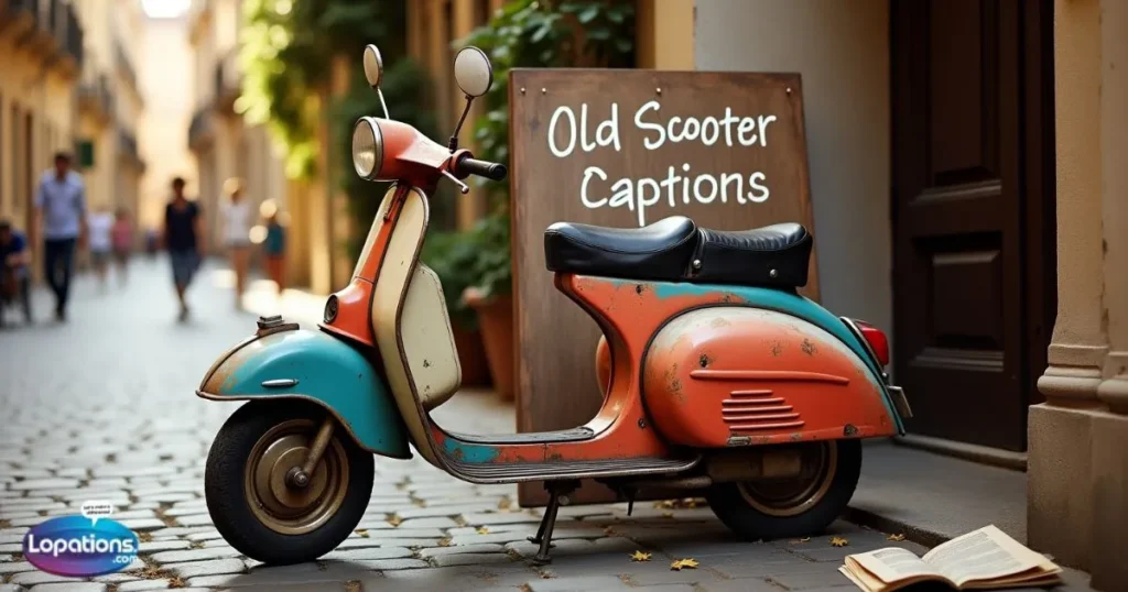 Old Scooter Captions