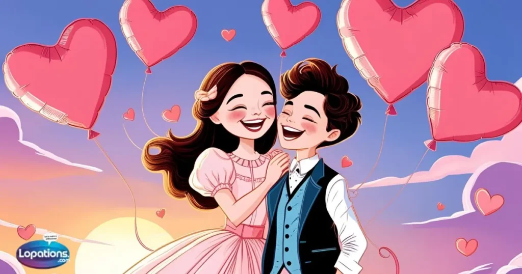Romantic Pink Color Captions 