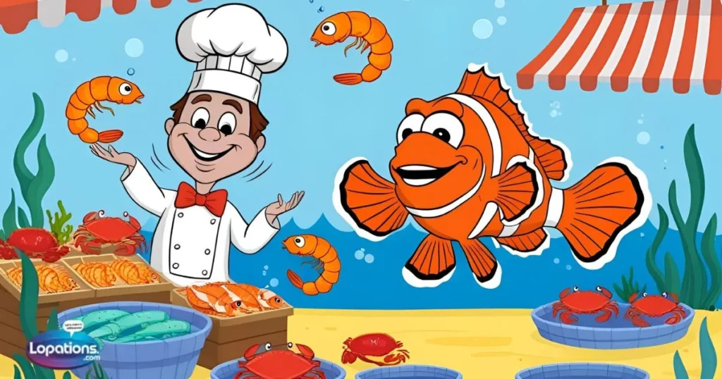 Short Funny Seafood Quotes