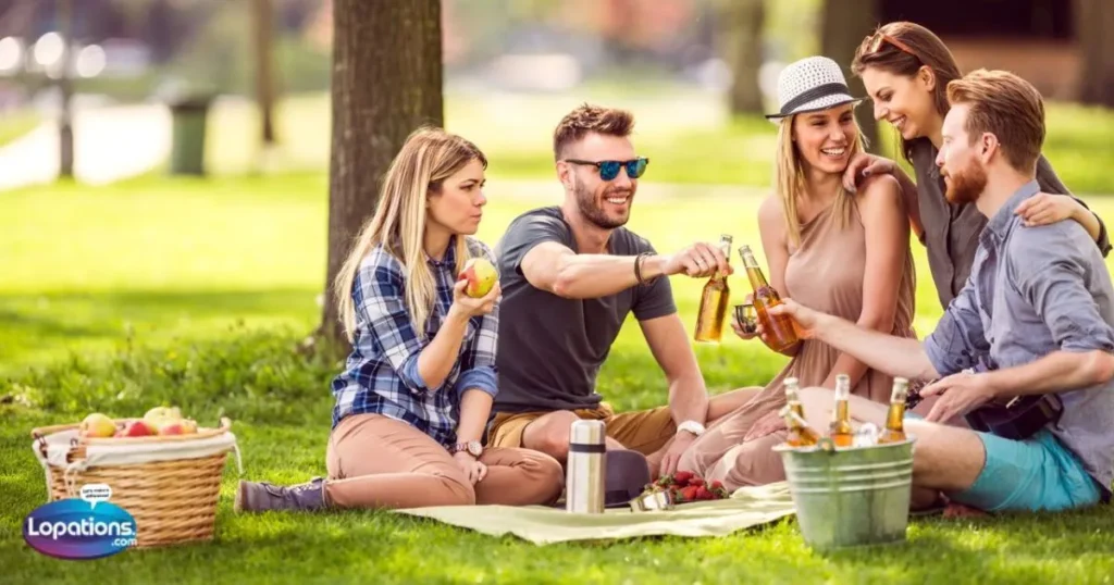 Short Picnic Captions With Friends