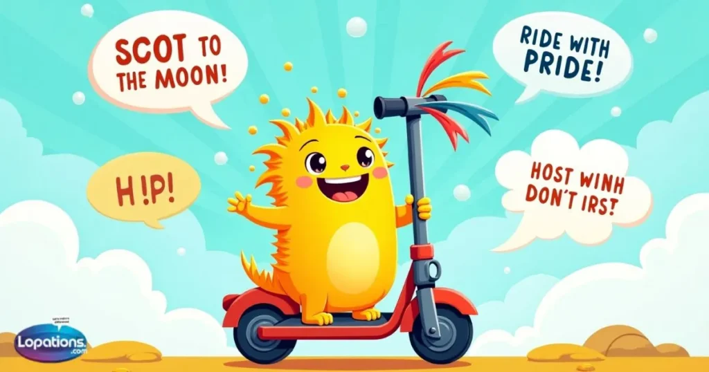 Short Scooty Captions 