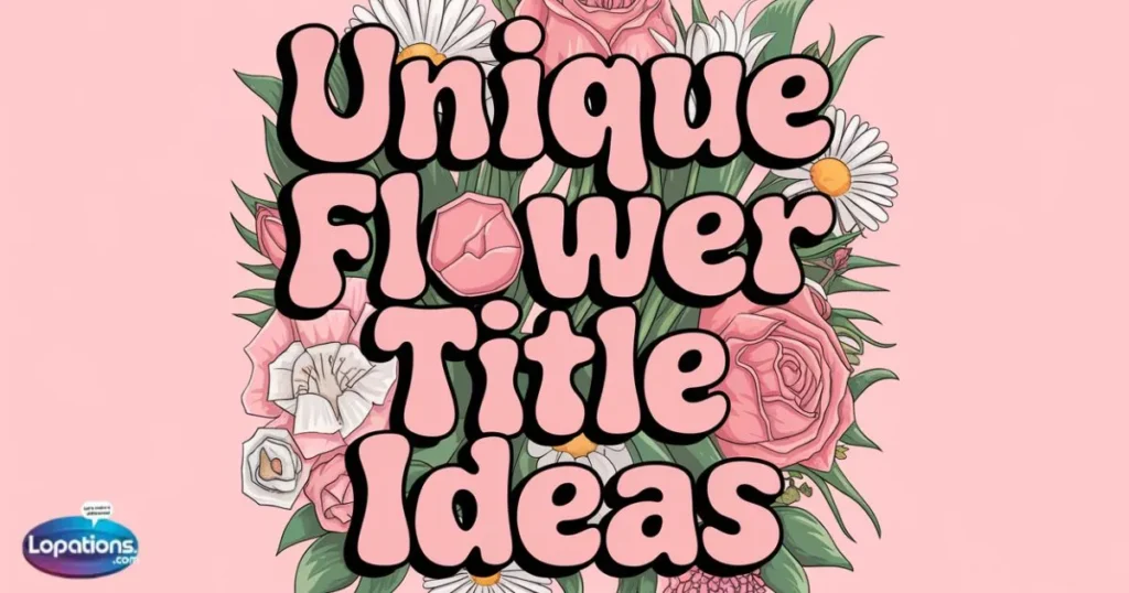 Unique Flower Title Ideas