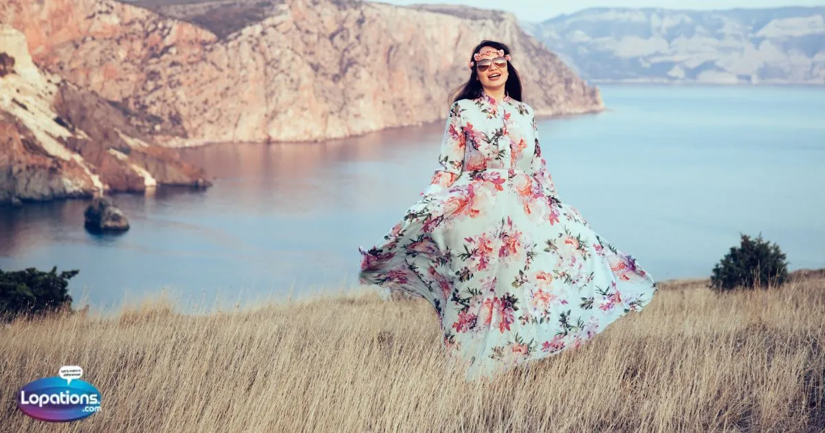 Floral Dress Captions