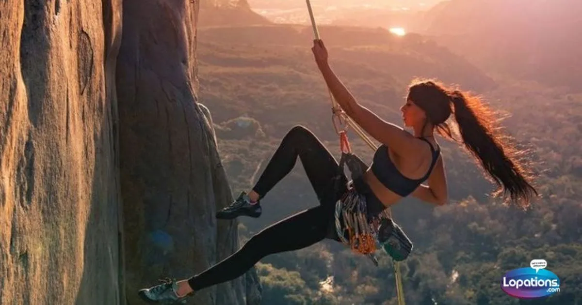 Rock Climbing Captions