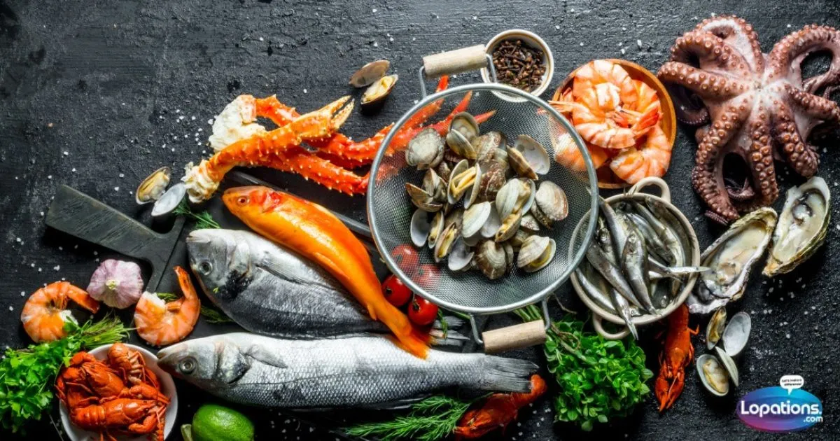 Seafood Captions